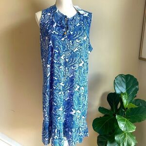 Michael kors short paisley dress